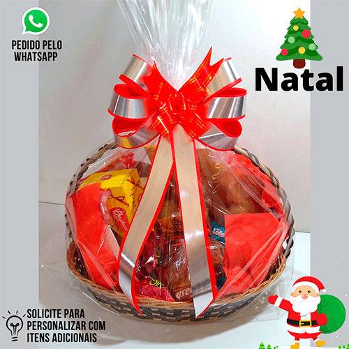 Cesta de Natal Luxo<br>
Código: dc67