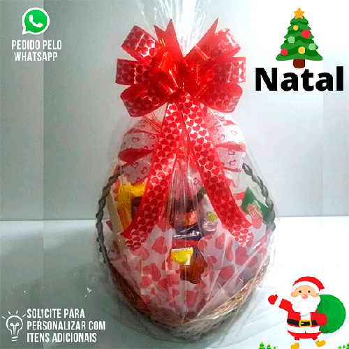 Cesta de Natal<br>
Código: dc68