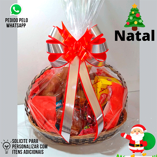 Cesta de Natal Gold<br>
Código: dc69